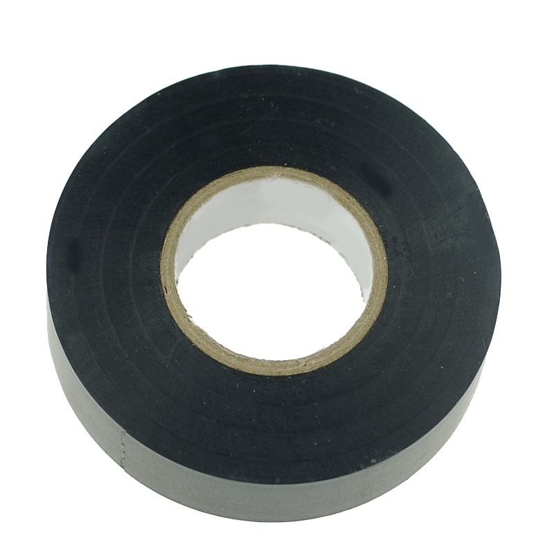 绝缘胶带20米特优型 耐高温电气胶带 防潮密封高压绝缘防水胶布 18mm*20M(10卷装）黑色