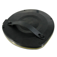 得力8219 皮尺 50米皮卷尺 皮卷尺 玻璃纤维尺带 测量米尺 单个