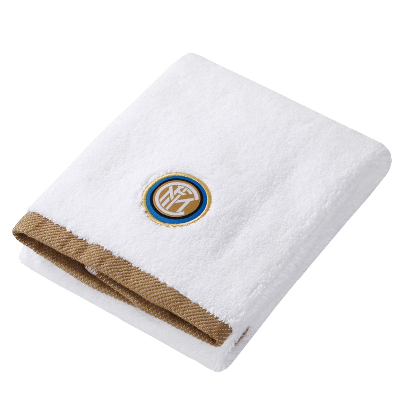 国际米兰俱乐部官方新品运动大毛巾洗脸家用成人擦脸巾全棉吸水加厚毛巾