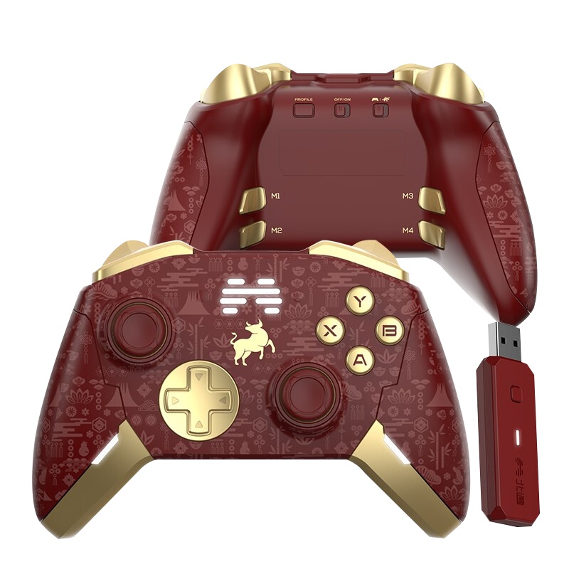 北通宙斯精英机械游戏手柄套装辛丑限定蓝牙xbox switch电脑PCsteam任天堂NS赛博朋克怪物猎人双人成行