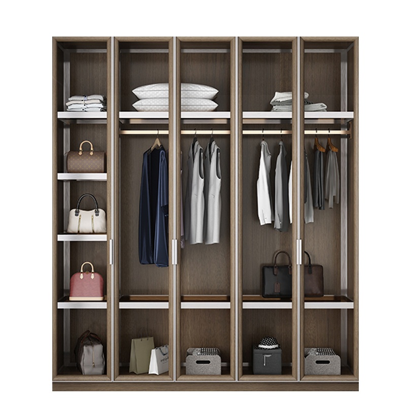 中铝绿萝美巢定制衣柜轻奢风玻璃门衣柜定制定做铝制衣柜衣橱整体衣柜衣橱定制订做 定制诚意金非商品价格