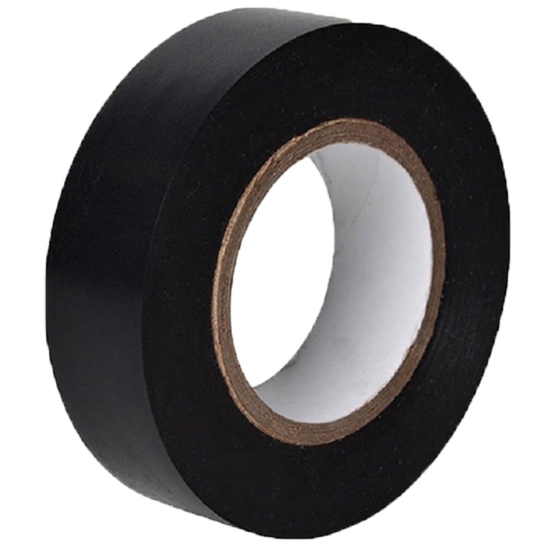 LBYZY 特优PVC电气绝缘胶带 电工胶布 黑色 20M*10卷装 无铅防水耐高温阻燃抗老化