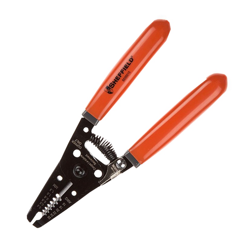 钢盾 剥线钳 6"带刃口剥线钳A WG10-22 0.6-2.6mm S035014