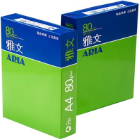 雅文A4复印纸80g 500张1包 5包1箱