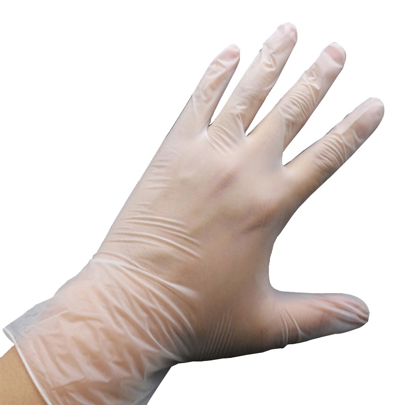 PVC一次性手套 XTL618 pvc手套清洁环保卫生塑料手套M码 100只装 (盒)