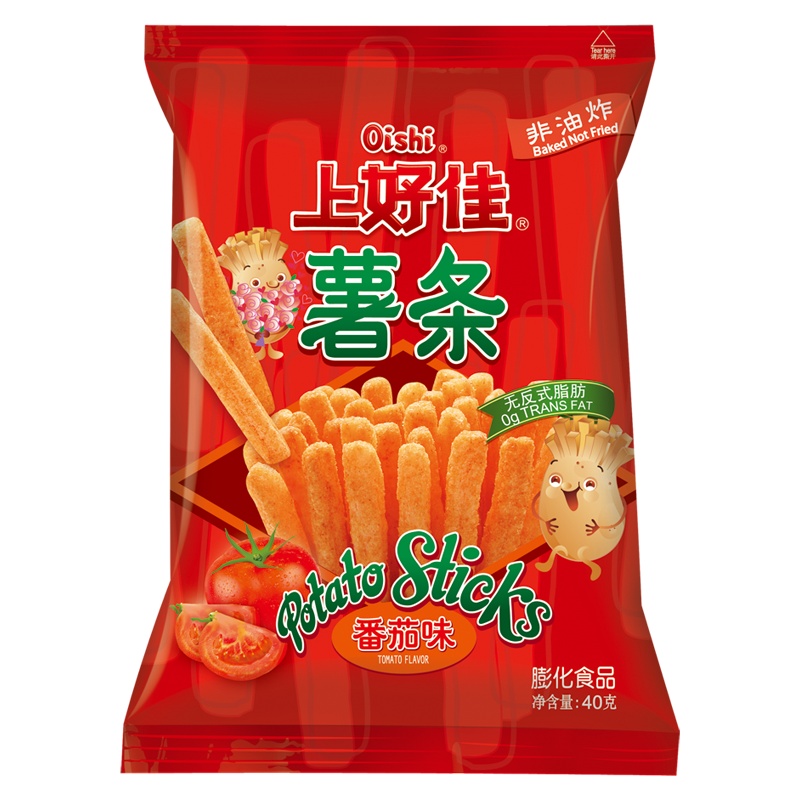 上好佳 薯条番茄口味 膨化食品 40g
