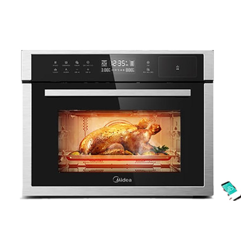 美的(Midea)嵌入式蒸烤箱TR934FMJ-SSW 名爵34L家用嵌入式蒸箱微波炉烤箱 微蒸烤三合一 \手机远程操控