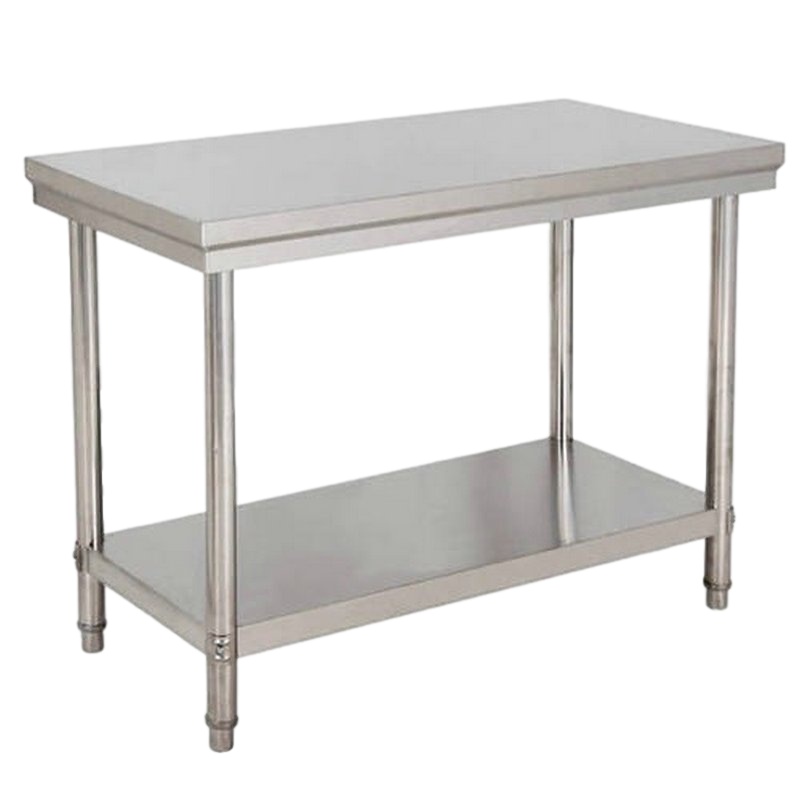 逐鹿中原不锈钢工作台操作台饭店厨房切菜桌子置物架子家用厨具打包台HH820置物架款式可选