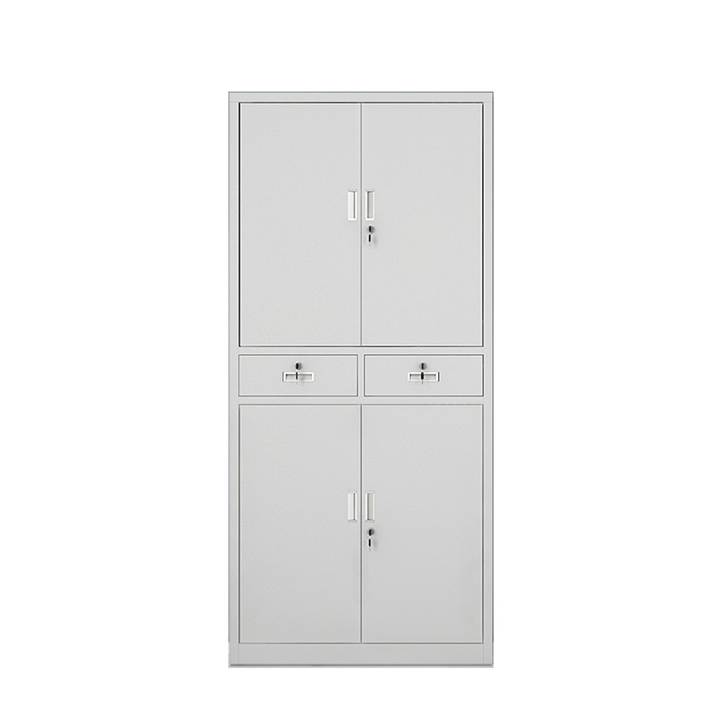 匡大 铁皮文件柜办公资料柜中二斗钢柜