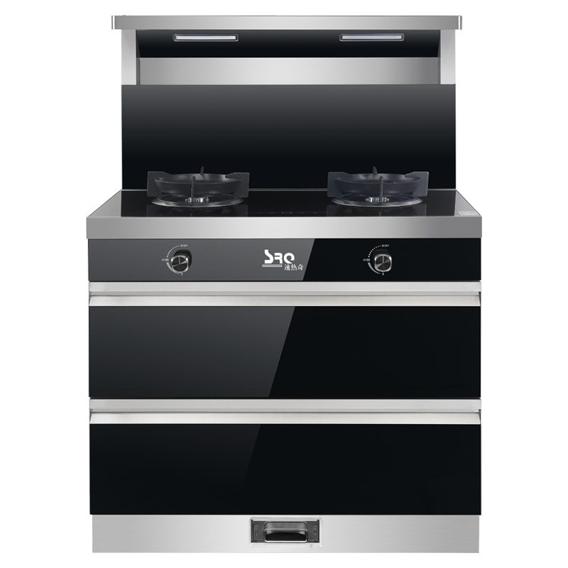 速热奇SRQ-9315集成灶升级款烟灶消毒柜家用下排烟节能燃气灶液化气