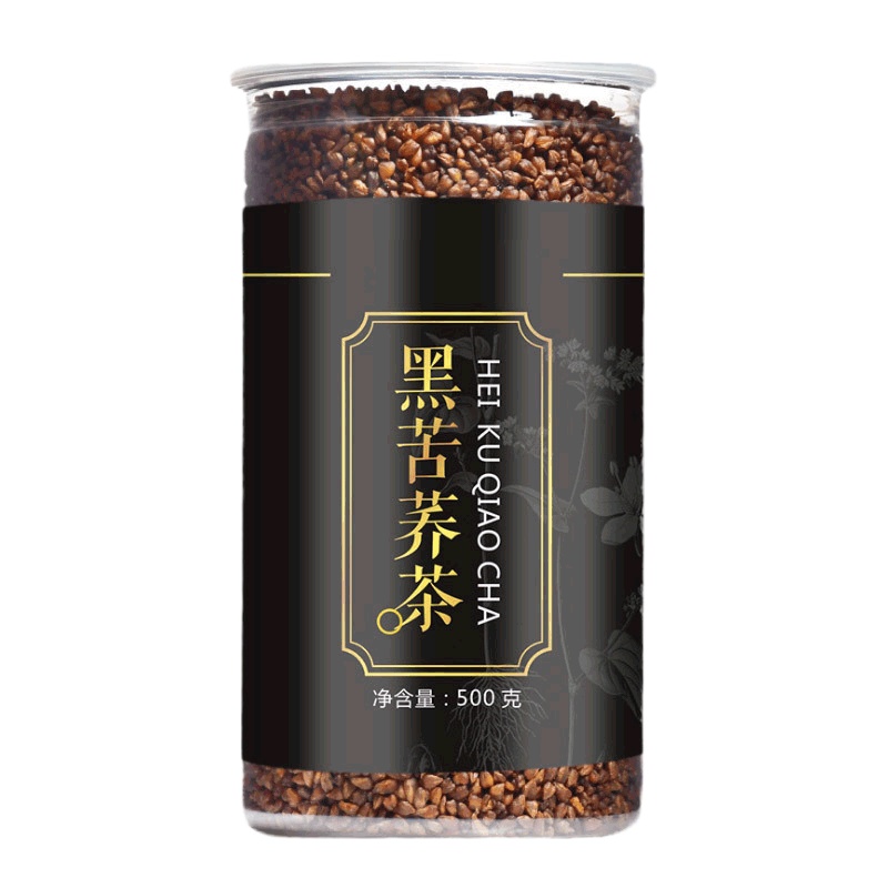 [买1送I]神芝王朝 黑苦荞茶500g 黑珍珠苦荞茶黑苦荞茶正品特优级四川大凉山乔荞麦茶养生茶