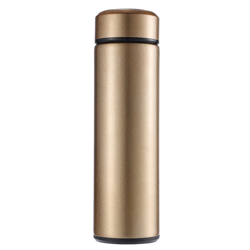 不锈钢真空保温杯 SCP-JW0005 500ML平光直杯保温杯办公水杯 (单位:件)