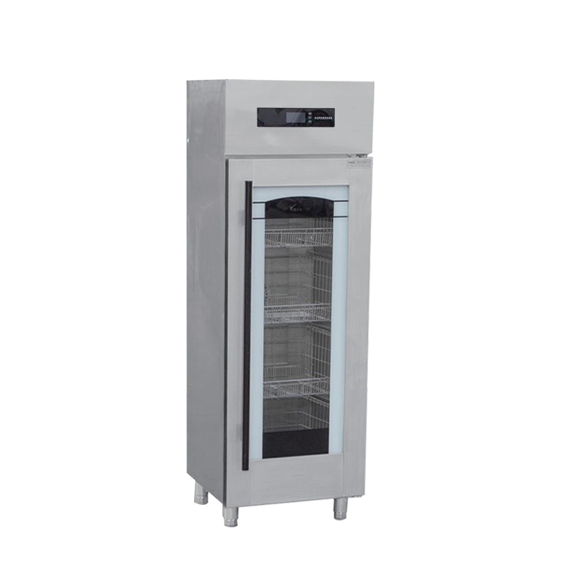 乐创(lecon)商用消毒柜 酒店餐厅立式玻璃热风循环消毒碗柜 单门智能电脑款 LC-J-XZB336