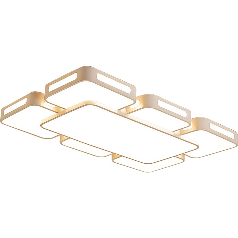 环森 客厅灯LED吸顶灯2018新款现代简约全屋组合灯具套餐长方形卧室灯餐厅阳台过道灯饰