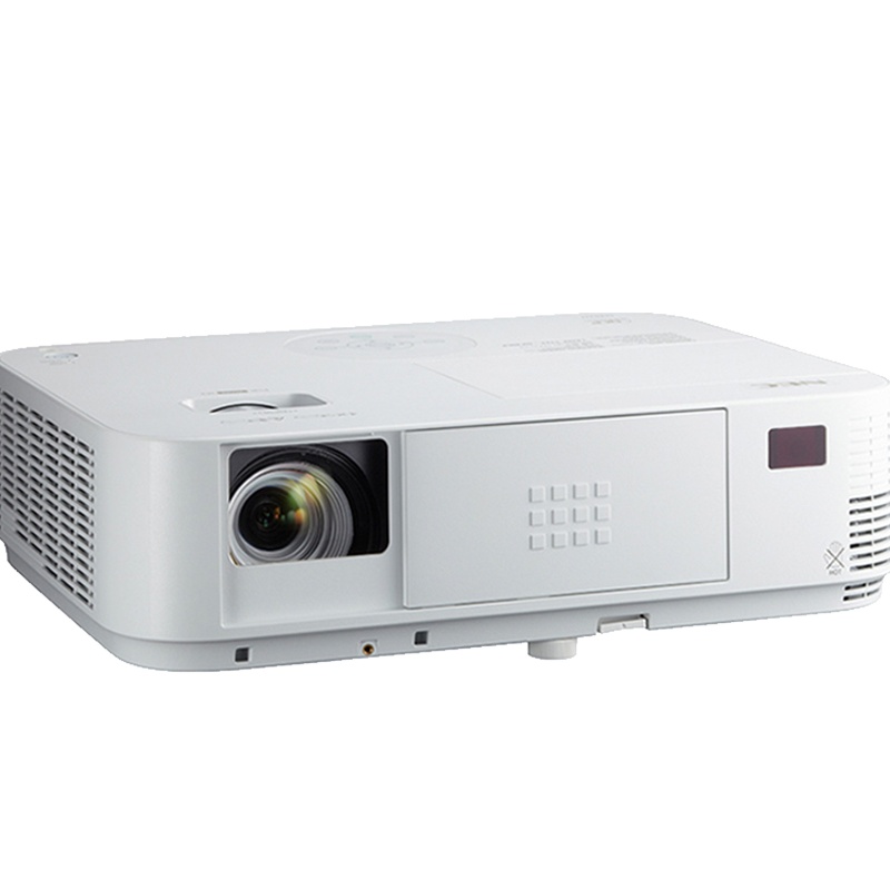 NEC投影机M323H+套餐三:3200亮度100”/120”电动幕布、12米VGA线、翻页笔、吊架、全国安装 P