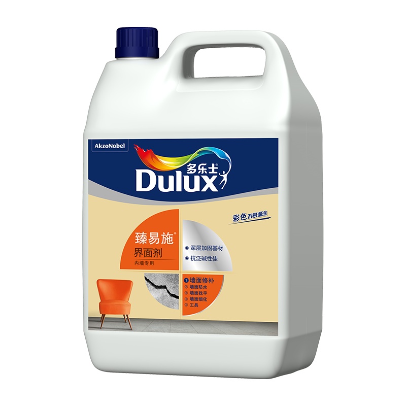多乐士（dulux）臻易施界面剂墙面腻子墙固加固 混凝土界面处理剂墙地面拉毛 A126 5kg