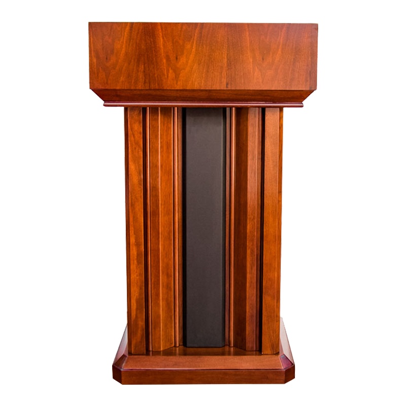 【硕辉】SH-G022发言台 实木油漆演讲台 700*500*1150mm