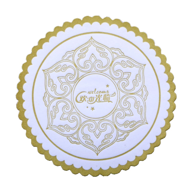 小海牛一次性吸水杯垫纸质宾馆用漱口水杯垫烟灰缸专用纸垫纸巾 5000个起订 可定制