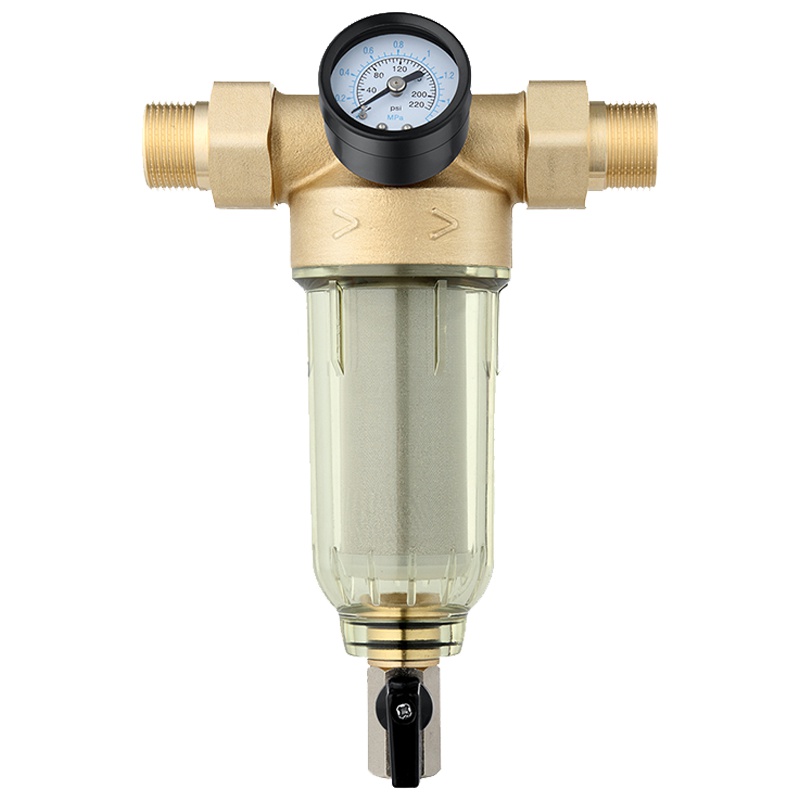 海尔(Haier)净水器 前置过滤器家用管道过滤水压监控大通量40微米 HSW-PF1