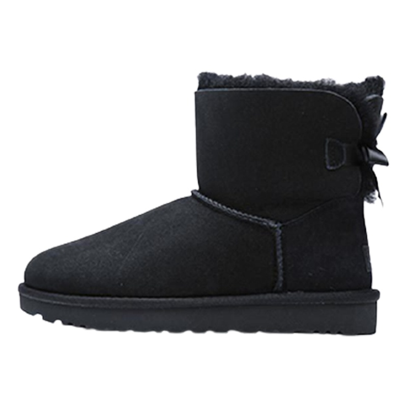 UGG 女士Classic Boot系列迷你贝莉蝴蝶结2.0经典雪地靴 1016501