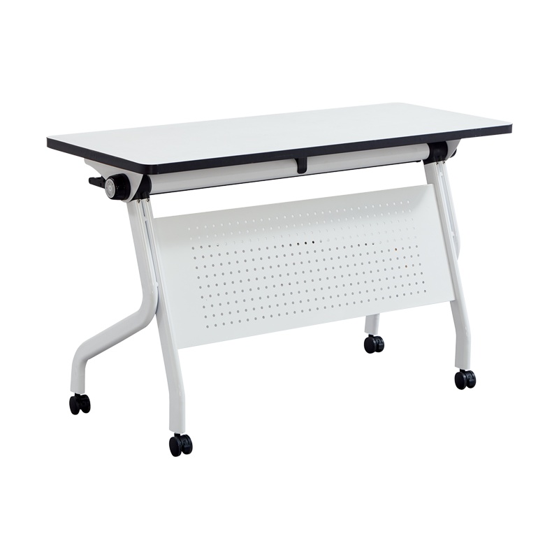 科朔 折叠桌条桌长条会议桌翻版桌会议桌1800W*500D*750H FT-11618