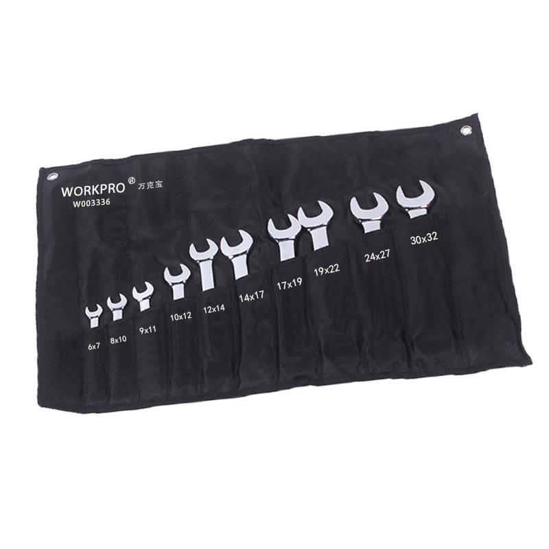 万克宝10件套双开扳手组套 W003336