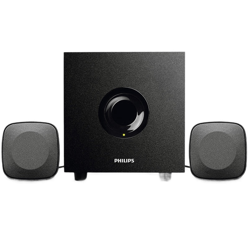 飞利浦(Philips)台式/笔记本家用电脑有源音响 多媒体2.1低音炮音箱