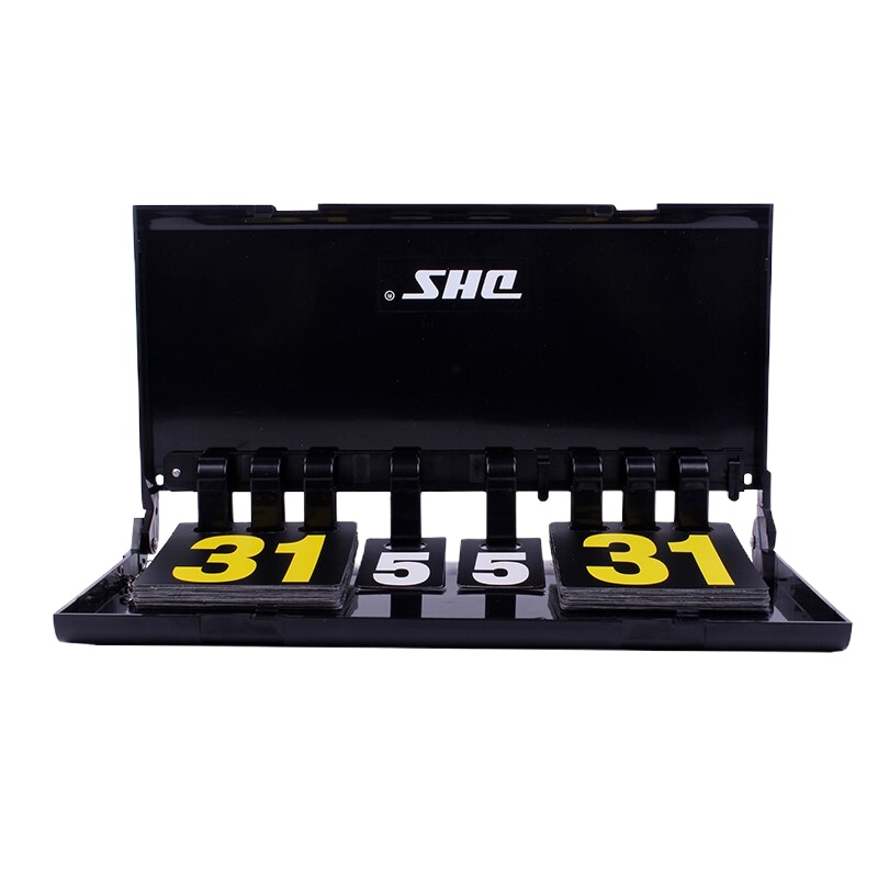 红双喜 乒乓球、羽毛球计分牌 比赛翻分牌