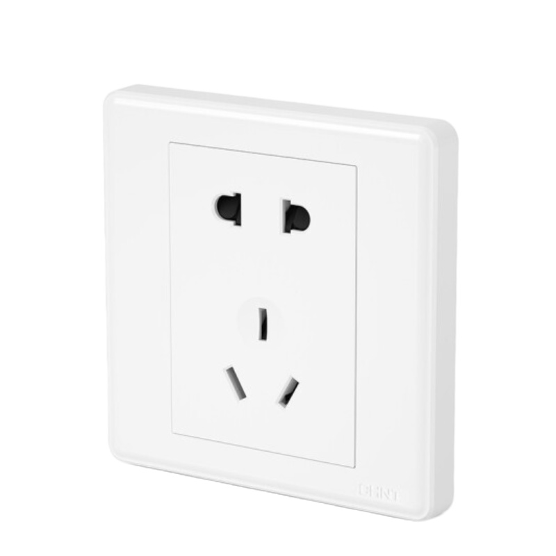 正泰 五孔面板插座 220V 一个