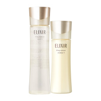 怡丽丝尔(ELIXIR)水乳套装正品女补水保湿护肤品优悦活颜化妆品 滋润型 适合中干性肤质