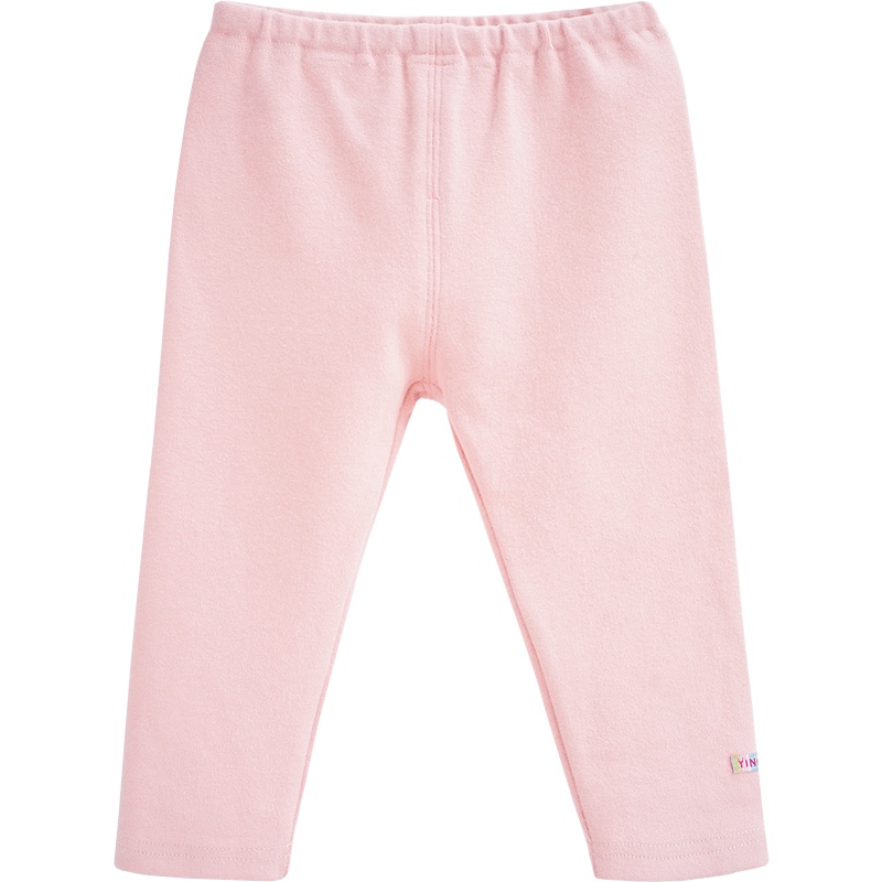 秋季女童休闲百搭时尚简约纯色韩版修身松紧长裤 潮衣