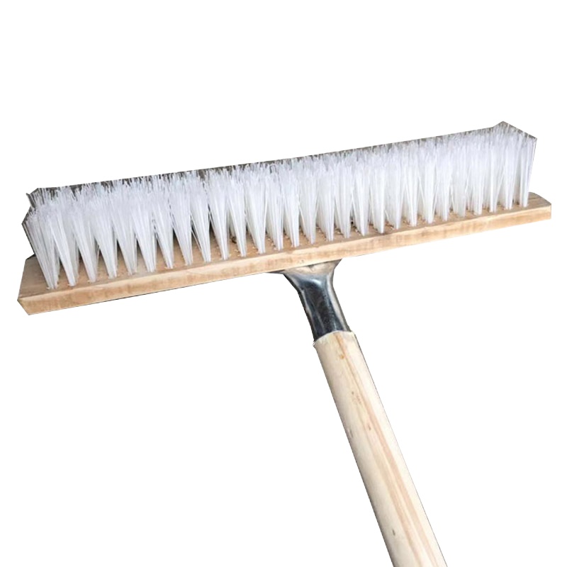 地刷长柄白毛刷硬毛 30CM 2个装