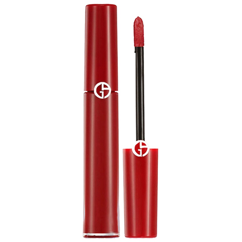 Armani 阿玛尼口红红管 201#姨妈色 6.5ml 哑光丝绒唇釉唇彩女士挚爱唇膏 显色润唇