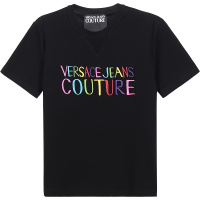 VERSACE JEANS COUTURE 范思哲 女士 棉质圆领短袖T恤 B2HVB7G3 30382