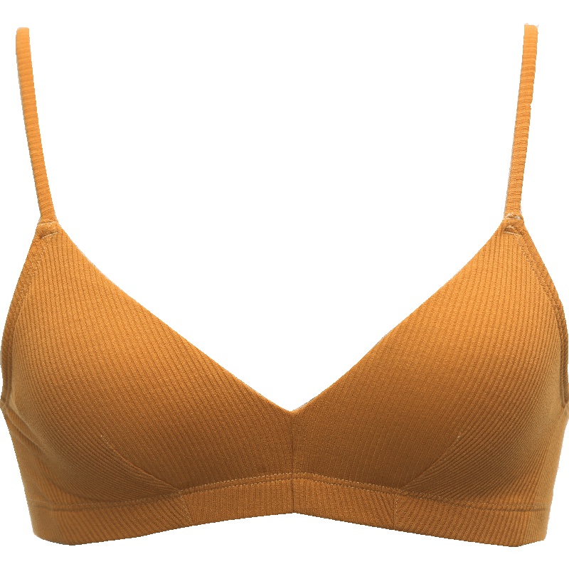 歌瑞尔时尚性感薄款内衣舒适无钢圈法式三角杯少女文胸罩190463A