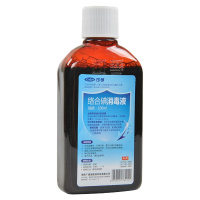 可孚100ml络合碘消毒液伤口消毒清洁医用杀菌碘伏消毒液碘酒100ml混色