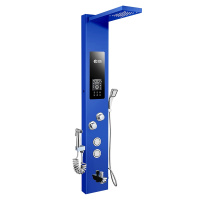 润迅H02-02即热式家用集成热水器急速恒温一体式电热水器智能恒温速热即热式不锈钢淋浴屏 标价不含节能盘