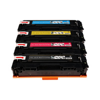 简微适用惠普m281fdw硒鼓CF500A套装202a四色硒鼓hp254dwM280nw打印机