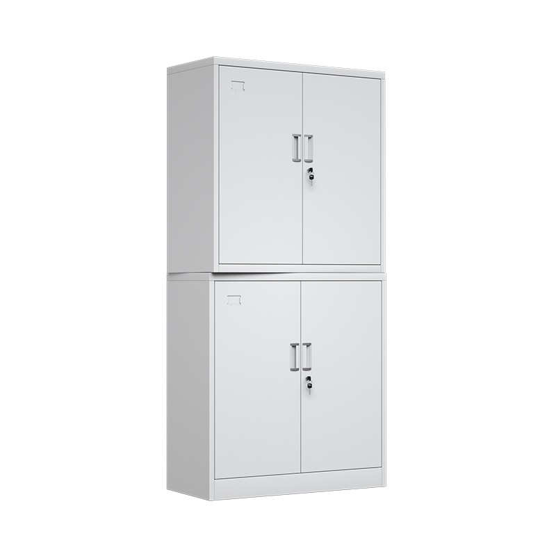 星岛文件柜资料档案柜铁皮储物柜办公室带锁会计财务收纳柜分双节