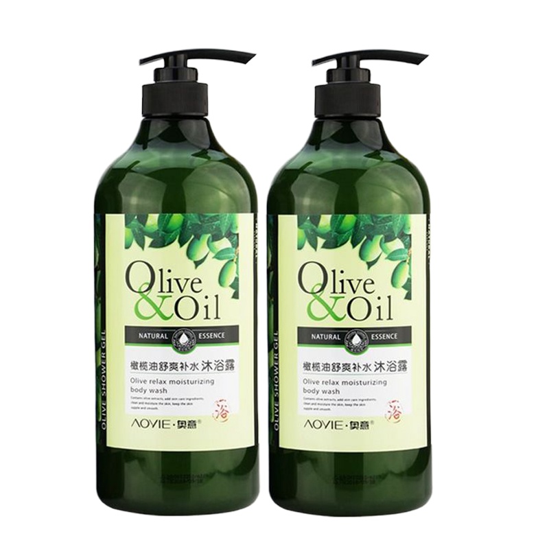 WQMD黛维莉奥意橄榄洗沐套装(1L橄榄去屑焗油洗发露+1L橄榄舒爽补水沐浴露)