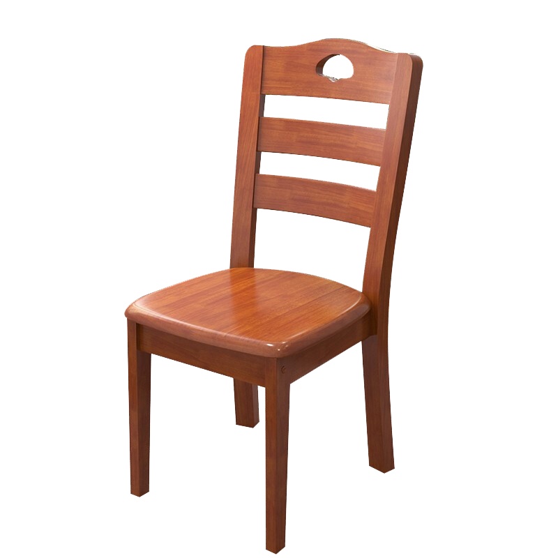 永格餐椅实木椅子家用靠背椅实木座椅现代简约餐厅餐桌椅实木办公椅子梳妆椅高脚椅
