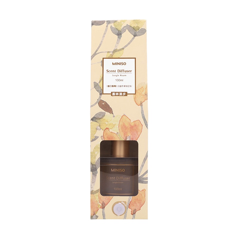 名创优品 100ML家居无火藤条香薰 丛林漫步 3瓶起订