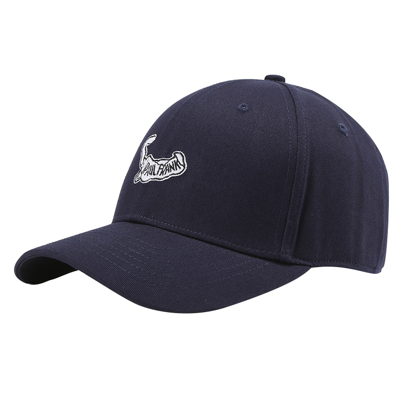 Paul Frank/大嘴猴2020春季新款帽子男潮休闲学生LOGO刺绣鸭舌帽