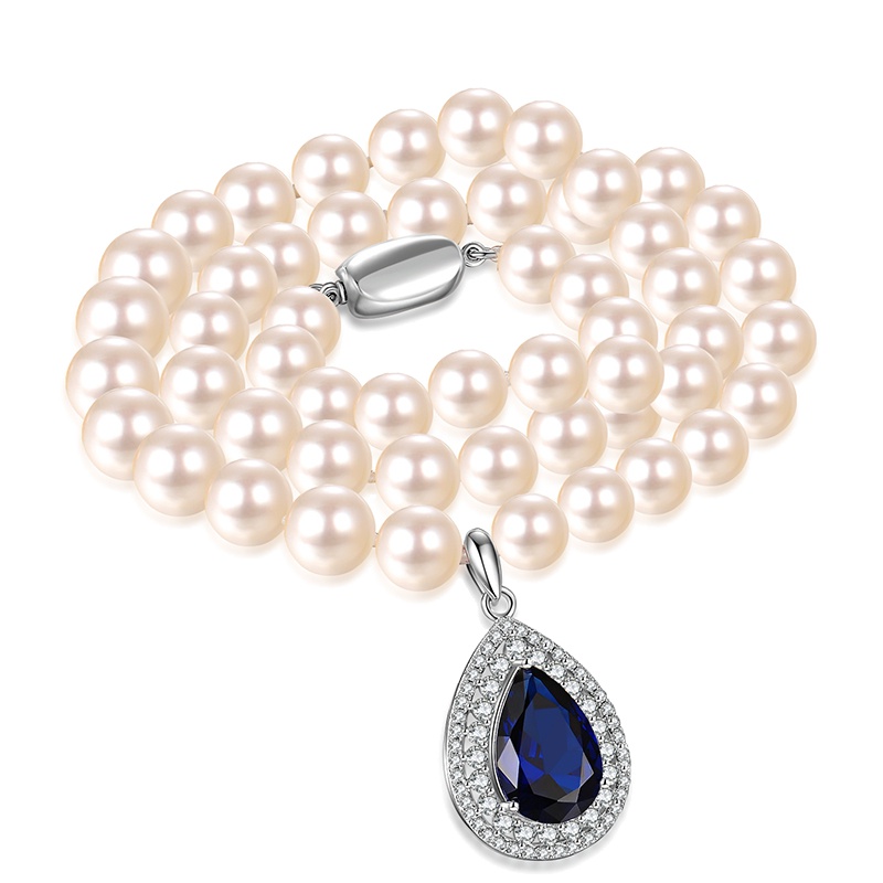 【珍珠翡翠项链】母亲节礼物送妈妈生日礼物创意实用高档首饰项链送母亲长辈婆婆老师的礼物可刻字