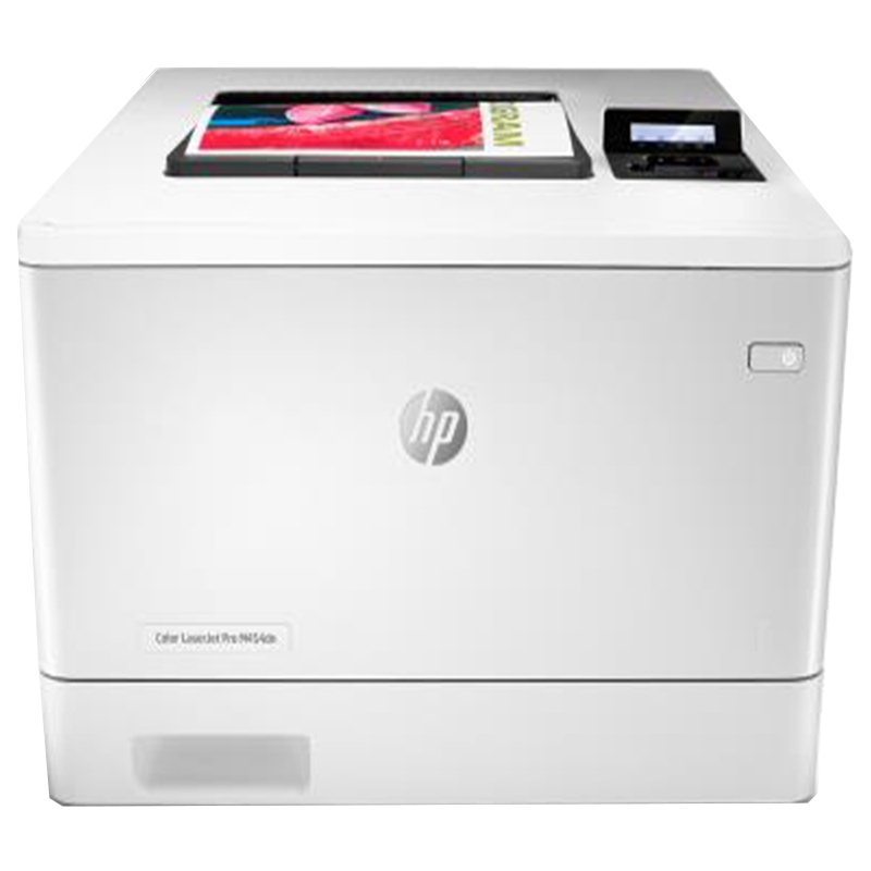 惠普(HP) M454dn 彩色激光打印机 自动双面打印