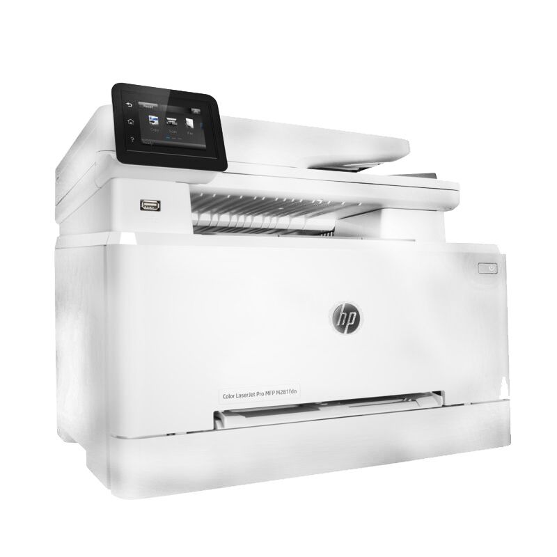 惠普（HP） LaserJet M281fdw彩色激光多功能一体机（打印复印扫描传真）