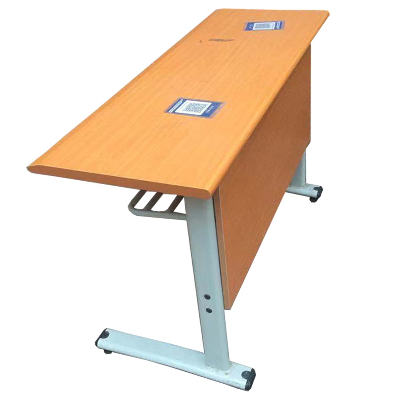 办公折叠桌培训桌 胡桃木 1200x450X750