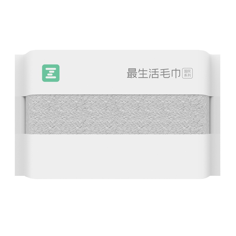 最生活(a-life)小米毛巾浴巾洗脸巾 纯全棉强吸水 阿瓦提长绒棉 密封包装 国民系列多条套装