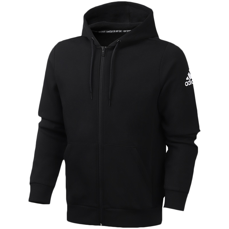 【自营】阿迪达斯男服夹克外套连帽开衫休闲运动服EB5272