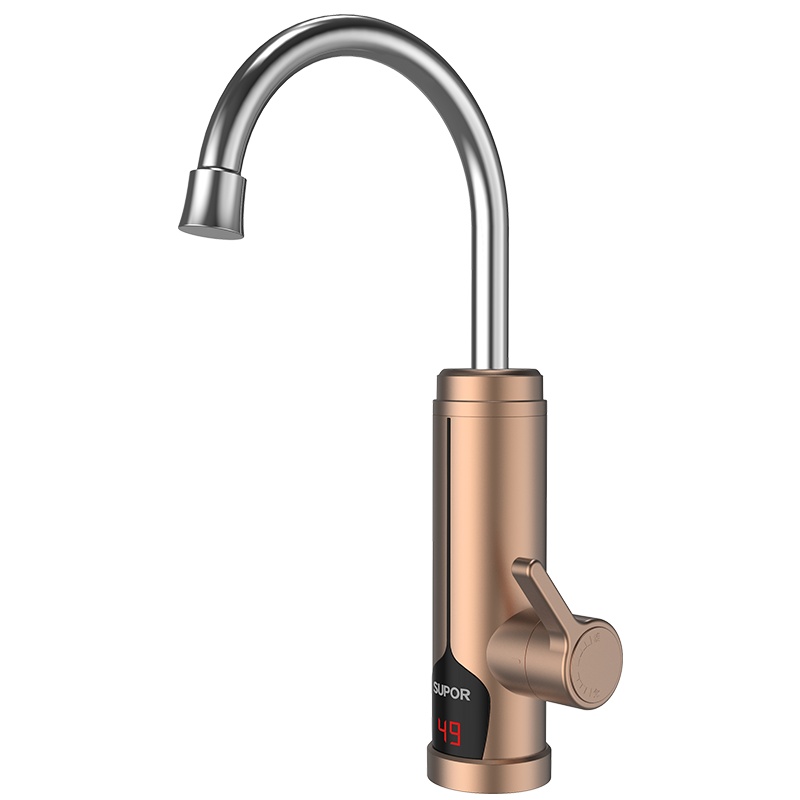 苏泊尔272147-03-CP 电热水龙头下进水 速热即热式加热小厨宝 快速热电热水器冷热两用家用卫浴加热器